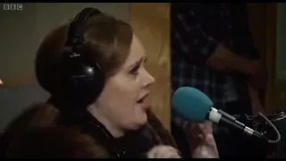 Adele speaking with her strong accent