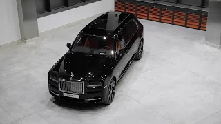 KLASSEN Rolls Royce Cullinan Armored and Stretched cars - BUNKER Black FULL Review Interior Exterior