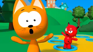 Hammer game - Meow Meow Kitty games - Cartoons and songs for Kids and toddlers