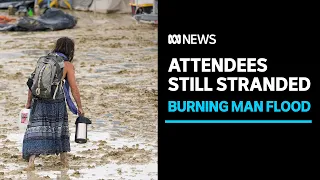 Burning Man festival-goers trapped in Nevada desert as rain floods the site | ABC News