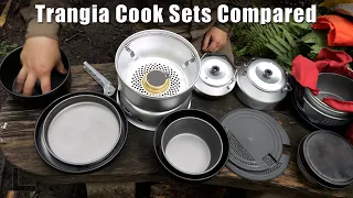 Comparing Trangia Stove Cooksets for Camping