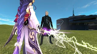 Vergil vs Raiden Shogun (Devil May Cry vs Genshin Impact)