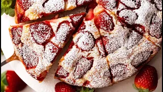 Strawberry Cake - quick and easy