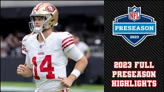 49ers New QB2 Sam Darnold Looks GOOD | 2023 FULL Preseason Highlights Weeks 1-3