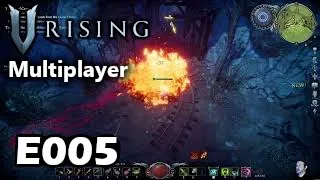 V Rising - Live/4k/UHD - E005 Thanks, Dracula! But your Iron Ore resource is in another biome!