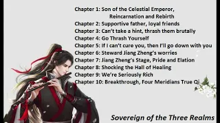 Chapters 1-10 Sovereign of the Three Realms Audiobook