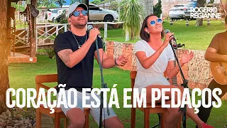 Rogerio e Regianne - Coração Está Em Pedaços (Cover)