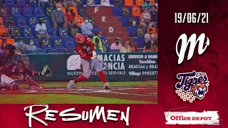 Resumen del juego 2 Diablos Rojos Vs Tigres (19/06/21)