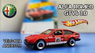 Eps593 HOT WHEELS ALFA ROMEO GTV6 3.0 | VELG-NYA KEREN!!! New Casting 2023 New Wheels-Rim!