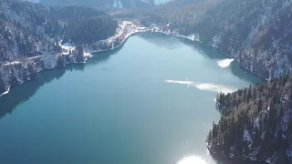 Абхазия, озеро Рица, 08.03.2020 (Abkhazia, Lake Ritsa)