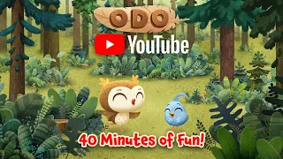 Over 40mins of fun! | Odo the Series | Kids Animation, Kids Video, Kids Film