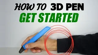 How to 3D PEN Tutorial #1 | GETTING STARTED