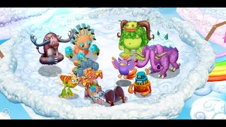 Cloud island Quiet Club (Tuskski Update) - My Singing Monsters Dawn of Fire