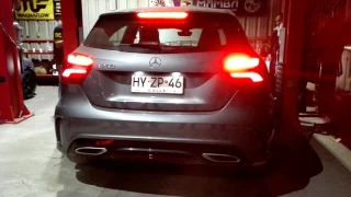 Mercedes Benz A250 stage 3. Downpipe catback intake fmic