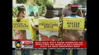 SONA: Smoking ban, epektibo na simula sa Linggo, July 23