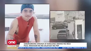 Mga pulis na sangkot sa mga nawawalang sabungero?