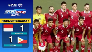 HIGHLIGHTS INDONESIA VS FILIPINA |  LEG 1 KUALIFIKASI PIALA DUNIA 2026