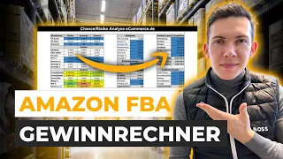 Was bleibt bei 20.000€ Umsatz hängen? Amazon FBA Gewinn Rechner