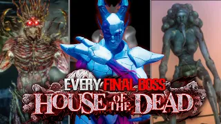 【4K60ᶠᵖˢ】EVERY FINAL BOSS HOUSE OF THE DEAD (1996 - 2022) and their Death Scene