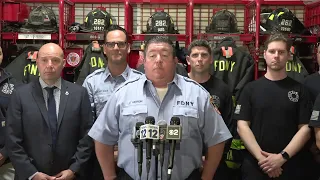 FDNY officials provide an update on off-duty rescue in Brooklyn