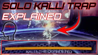 The SOLO KALLI TRAP Method Explained: FARM Kalli Raid Boss - RED Borders/ Last Wish RAID Gear