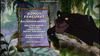 The Jungle Book DVD Menu Walkthrough