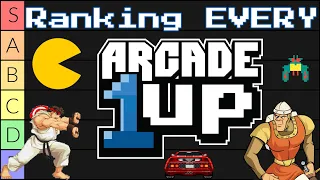 Ranking EVERY Arcade1Up Arcade Cabinet! - Tier List