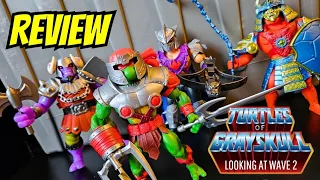 Taking a Look at the Turtles of Grayskull Wave 2 PLUS... Sla'ker!!!