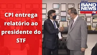 CPI entrega relatório ao presidente do STF