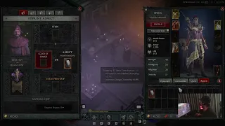 Diablo 4 HOW TO IMPRINT GEAR AND HOW TO EXTRACT ASPECTS!
