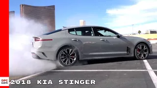 2018 Kia Stinger Burnout, Exhaust Sound, & Drifting
