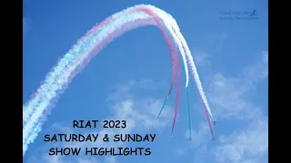 RIAT 2023 Saturday & Sunday Show Highlights