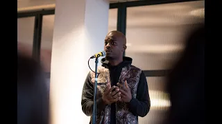 George The Poet performing at LFJL event at the Conduit
