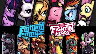 Them's Fightin' Herds/Fighting is Magic - Super moves comparison.