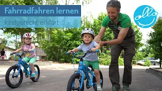 Ollo Kinderfahrrad | Fahrradfahren lernen kinderfreundlich erklärt