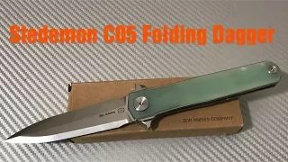 Stedemon C05 linerlock flipper knife   Great design and solid value