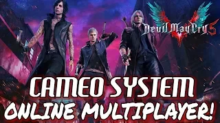 Devil May Cry 5: CAMEO SYSTEM! (Online Multiplayer) - How It Works & Details