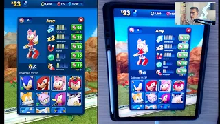 Sonic Dash+ | AMY ROSE Character - Review, Gameplay & Walkthrough (iOS)