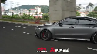 Mercedes AMG CLA45S Akrapovic Exhaust