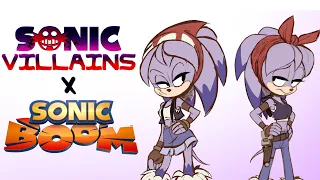 CRAFTING: SONIC VILLAINS | EPISODE 2: REDESIGNING STACI ( & THE SONIC BOOM UNIVERSE )