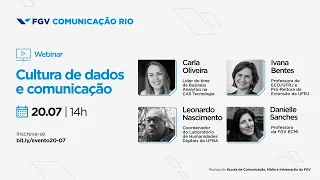 Webinar | Cultura de dados e comunicação