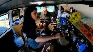 LightHouse Beach Port Lavaca Texas, USA,Van Life. #vanlife #Bikini #Vanlifewithdogs