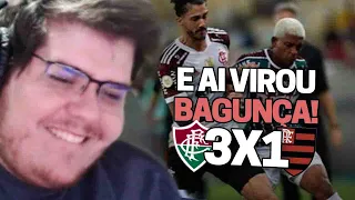 CASIMIRO REAGE: FLUMINENSE 3X1 FLAMENGO PELA 28ª RODADA BRASILEIRÃO 2021 | Cortes do Casimito