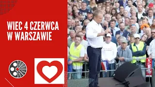 Donald Tusk: Wiec 4 czerwca w Warszawie