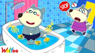 Don't Go Potty in Bathtub - Kids Stories About Potty Training With Wolfoo 🤩@WolfooCanadaKidsCartoon