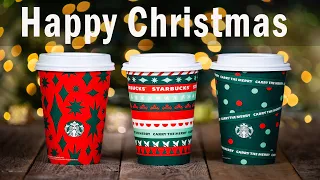 Happy Mood With Starbucks Christmas Music - Christmas Coffee Music - Positive Jazz For Relax & Work