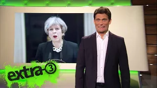 Christian Ehring: Neuwahlen in Großbritannien - Alles neu macht die May | extra 3 | NDR