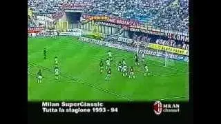 Milan-Roma 2-0 stagione 93-94