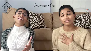 snowman (sia) - Kiran + Nivi