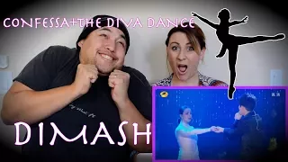 Dimash - Confessa + The Diva Dance (COUPLES REACTION)